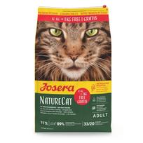 Katėms skirtas pašaras Josera NatureCat su lašiša ir vištiena, be grūdų, 10+1 kg