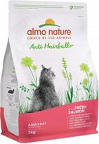 Sausas kačių maistas Almo Nature Functional Anti-Hairball su lašiša, 2 kg