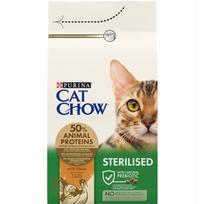 Katėms skirtas pašaras Purina Cat Chow Sterilized su kalakutiena, 15 kg