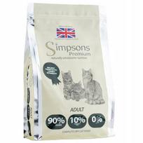 Sausas kačių pašaras su paukštiena ir žuvimi SIMPSONS PREMIUM, 1,5 kg