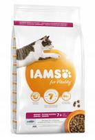 Sausas pašaras katėms IAMS Senior su jūrine žuvimi, 3 kg