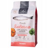 Sterilizuotų kačių pašaras Go Native su lašiša, moliūgu ir kale, 1,5 kg