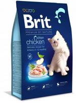 Kačių pašaras BRIT Premium by Nature su vištiena, 0,8 kg