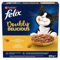 Katės maistas Felix Doubly Delicious su vištiena ir kalakutiena, 800 g