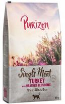 Šunų pašaras Purizon Single Meat be grūdų, kalakutiena, 6,5 kg