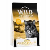 Sausas pašaras sterilizuotoms katėms Wild Freedom Golden Valley, 6,5 kg