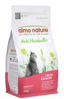 Sausas kačių maistas Almo Nature HOLISTIC nuo plaukų kamuoliukų su lašiša, 400 g