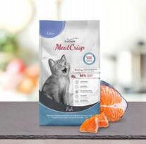 Sausas kačiukų pašaras su žuvimi PLATINUM MeatCrisp, 1,5 kg