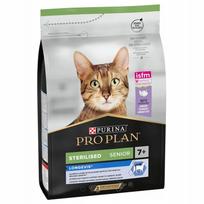 Sausas pašaras sterilizuotoms vyresnio amžiaus katėms PURINA PRO PLAN 7+, kalakutiena, 3 kg
