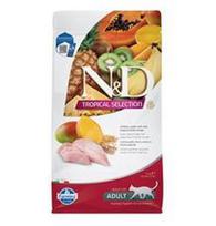 Sausas kačių pašaras N&D Tropical Selection vištiena, 300 g