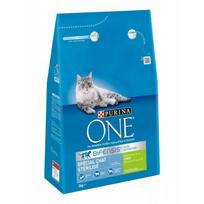 Sausas kačių pašaras sterilizuotoms katėms PURINA ONE, kalakutiena, 3 kg