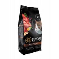 Kačių ėdalas jautriai virškinantiems, aviena ir kalakutiena, 400 g, Savory