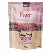 Sausas kačių maistas Purizon Kitten su vištiena ir žuvimi, 400 g
