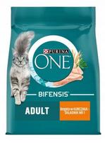 Sausas kačių maistas PURINA ONE Adult, vištiena su grūdais, 5,7 kg