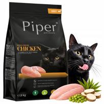 Sausas kačių maistas PIPER su šviežia vištiena, 3 kg, DOLINA NOTECI