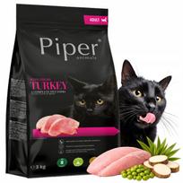 Sausas kačių maistas PIPER su šviežia kalakutiena, 3 kg, DOLINA NOTECI
