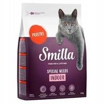 Sausa pašaras su vištiena suaugusiems kambarinėms katėms Smilla Adult Indoor, 4 kg, Vokietija
