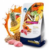 Sausas maistas sterilizuotoms katėms ND CAT Tropical Selection ėriena, 5 kg