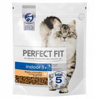 Sausas vištienos pašaras namuose gyvenantiems katėms PERFECT FIT Indoor 1+, 750 g