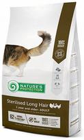 Sausas pašaras sterilizuotoms ilgaplaukėms katėms Nature's Protection, paukštiena, 2 kg