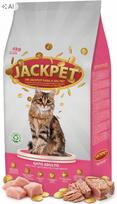 Sausas pašaras katėms JACKPET CAT Complete su vištiena ir tunu, 4 kg