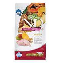 Sausas kačių pašaras N&D Tropical Selection Neutered su vištiena, 300 g