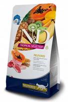 Sterilizuotų kačių ėdalas N&D Tropical Selection su ėriena, 300 g
