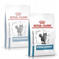 Sausas kačių pašaras Royal Canin Veterinary Hypoallergenic, 2 x 400 g
