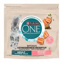 Sausas kačių maistas PURINA ONE BIFENSIS, su lašiša, 1,1 kg