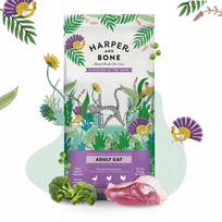 Kačių maistas HARPER and BONE su kalakutiena, antiena, vištiena, kepenėlėmis ir daržovėmis, 2 kg
