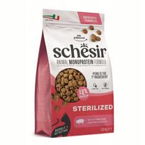 Katės pašaras SCHESIR Monoprotein su kumpiu, sterilizuotoms, 1,5 kg