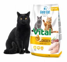 Sausas kačių maistas Gold Cat Vital Premium su vištiena, 4 kg