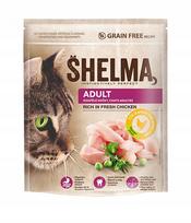 Sausas katėms skirtas pašaras SHELMA su vištiena, be grūdų, 750 g