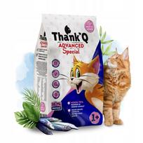 Sausas kačių maistas THANK'Q Advanced Special, žuvis su daržovėmis, 4 kg