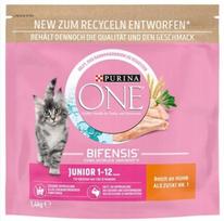 Sausas pašaras kačiukams Purina ONE Junior su vištiena, 1,4 kg