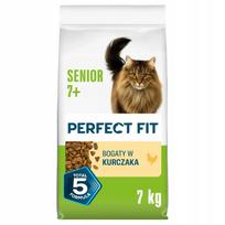 Sausas pašaras vyresnėms katėms Perfect Fit Senior 7+ su vištiena, 7 kg