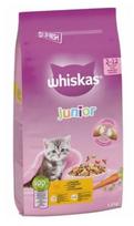 Sausas kačiukų pašaras WHISKAS su vištiena, 1,9 kg, 2–12 mėn.
