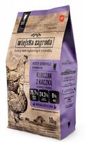 Kačių pašaras Wiejska Zagroda su vištiena ir antiena, 10 kg