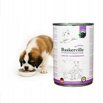 Šunų konservai Baskerville su ėriena ir serbentais, 400 g