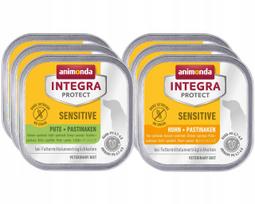 Šunų pašaro rinkinys Animonda Integra Sensitive, 6 x 150 g, įvairių skonių