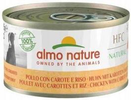 Šlapias šunų maistas Almo Nature HFC vištiena su morkomis, 95 g