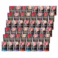 Šlapias pašaras šunims RAFI, be grūdų, maišeliuose, 8 skoniai, 48 x 500 g