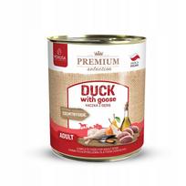 Šlapias šunų ėdalas Pokusa Premium Selection, antis ir žąsis, be grūdų, 800 g