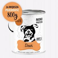 Šunų konservai PEPE su elniena, be grūdų, 800 g