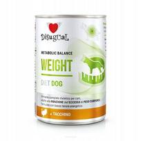 Šunų konservai Disugual WEIGHT su kalakutiena, 400 g, antsvorio turintiems šunims