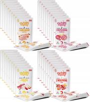 Šunų konservai, 65% mėsos, 40 x 100 g, Tuf Tuf skonių rinkinys