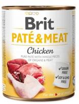 Šunų konservai BRIT Paté & Meat su vištiena, 800 g