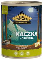 Šunų konservai Pokusa Feel The Wild, antiena su kriaušėmis, 800 g