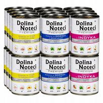 Šunų konservuotas maistas Dolina Noteci Premium, įvairių skonių, 24 x 800 g