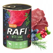 Šunų konservai DOLINA NOTECI RAFI su elniena, 400 g